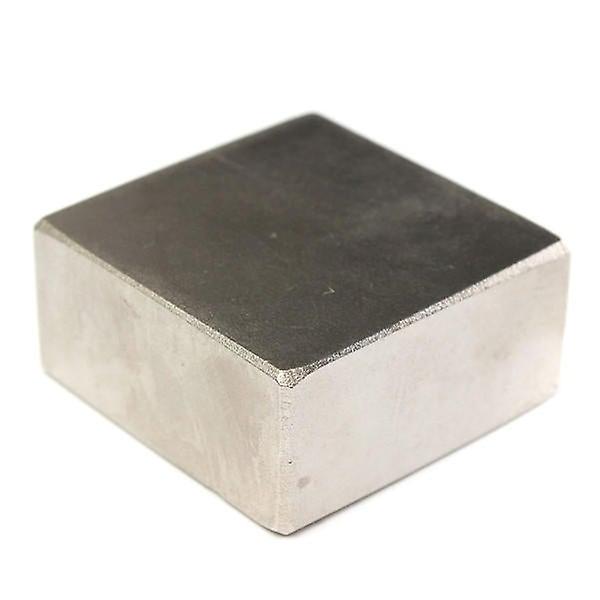 Magnete Rettangolare Al Neodimio N52, Dimensioni 45x45x20 Mm, Terre Rare, Forte Potere Magnetico. Nuovo.