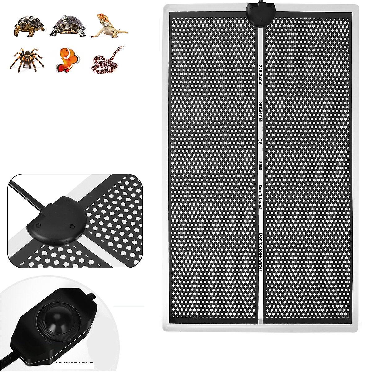 Heating Mat Reptile Adjustable Warmer Constant Temperature For Reptile Amphibian Winter Tool