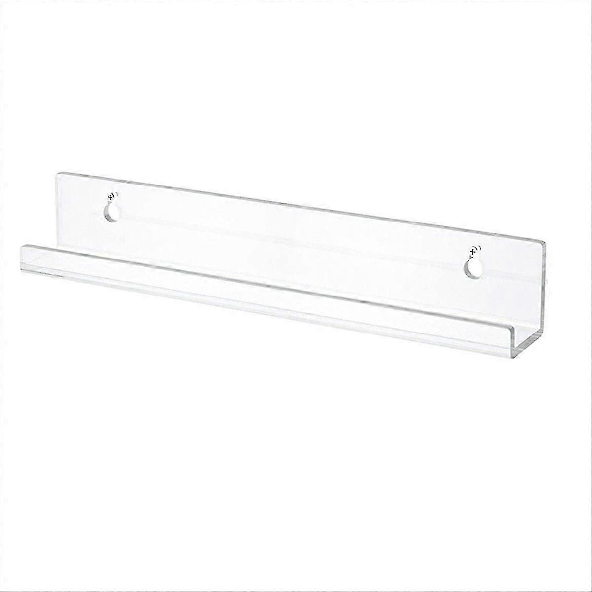 8PCS 2 inch Acrylic Record Display Stand Clear Wall Mounted