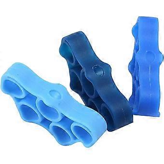 6x Finger Stretcher Resistance Bands Hand Extensor Exerciser Finger Grip Strengthener Strength Trainer
