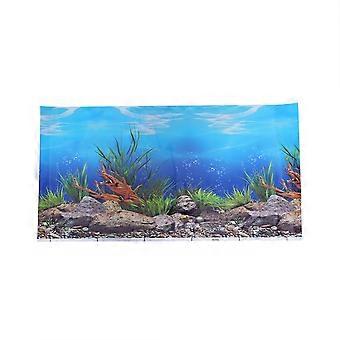 Aquarium achtergrondsticker voor stijlvolle decoratie