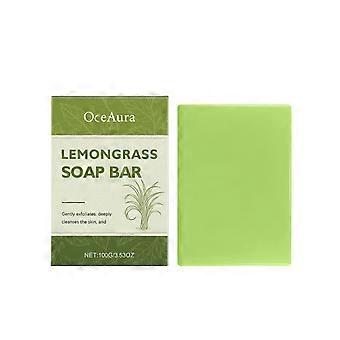 Citrongrästvål, med örtdoft, är en daglig badtvål som återfuktar och rengör huden.