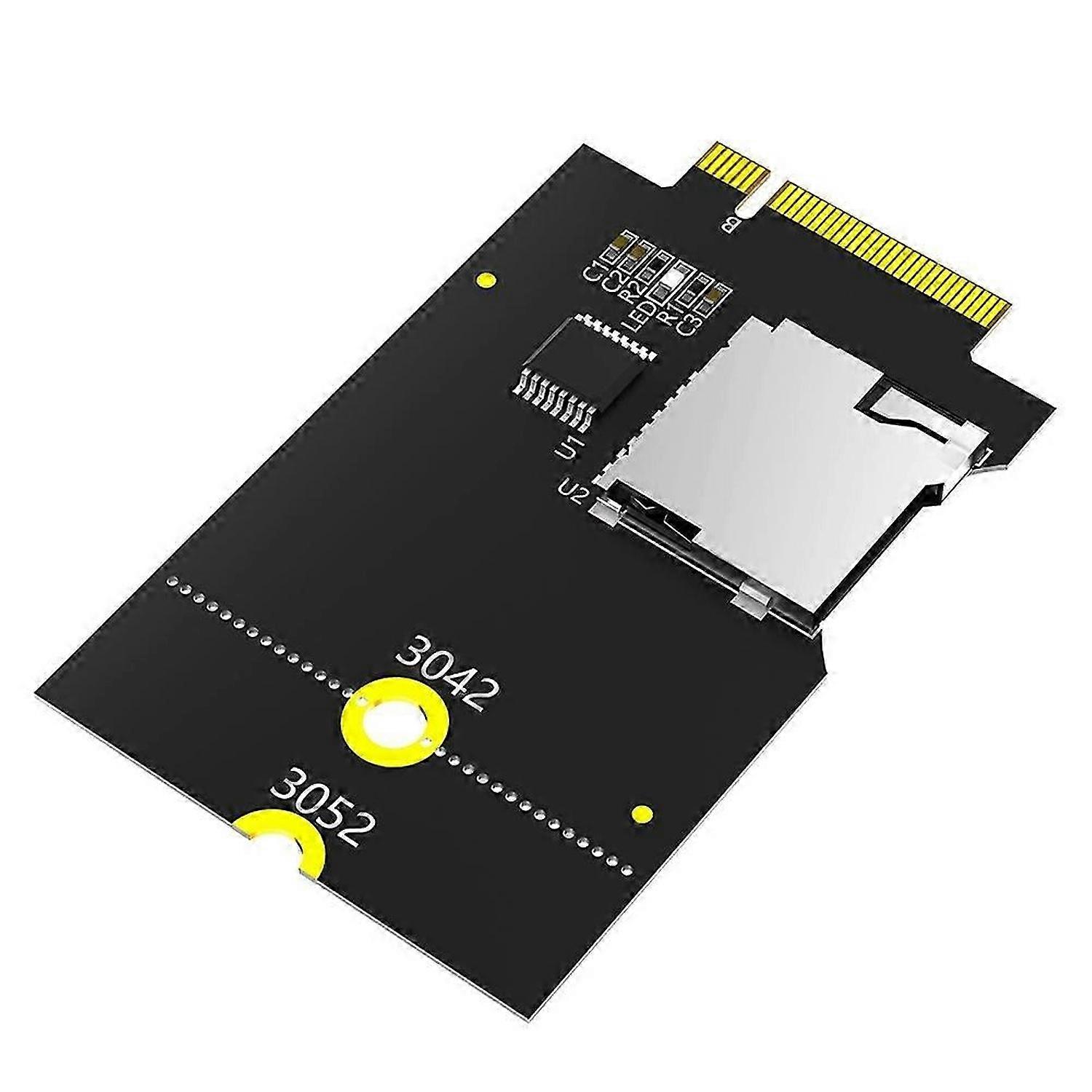 SD Card TF SDHC SDXC to NGFF Key B Adapter