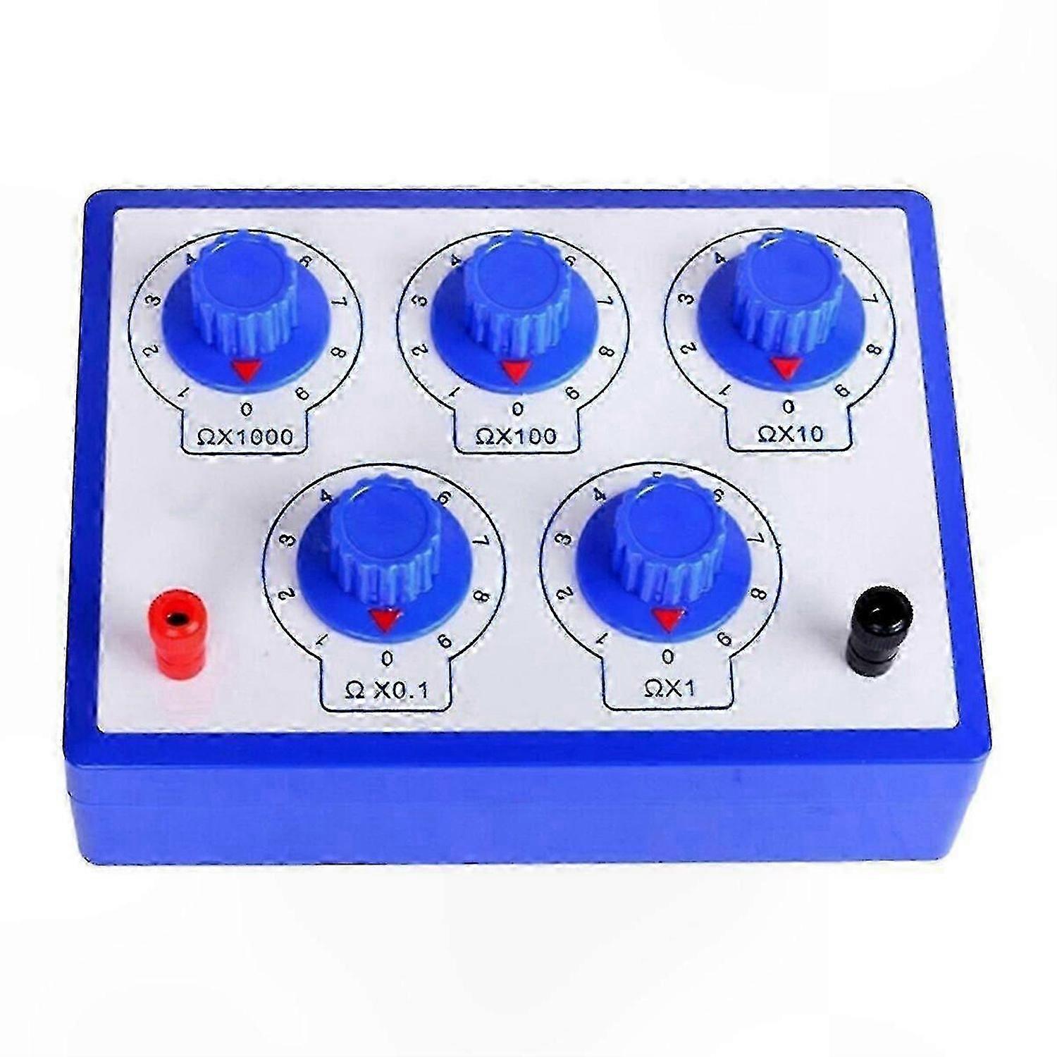 Precision Variable Decade Resistor Box 0-9999.9 for Educational Use