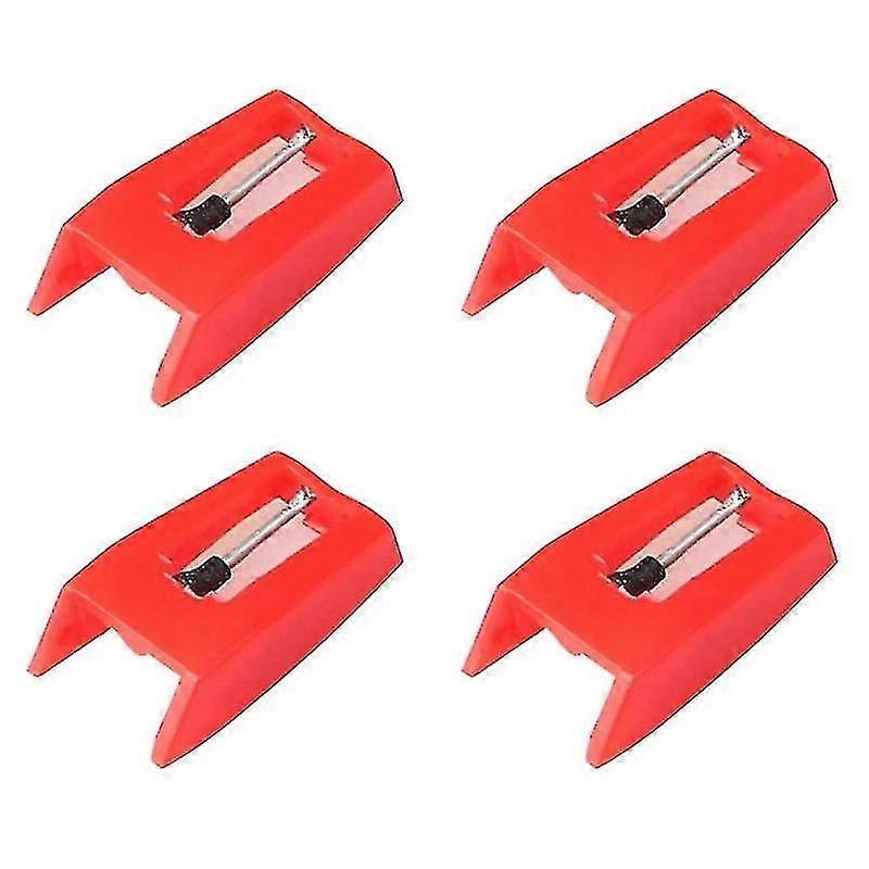4 Pcs Universal Record Player Needles, Replacement Stylus Needles Compatible with Vi