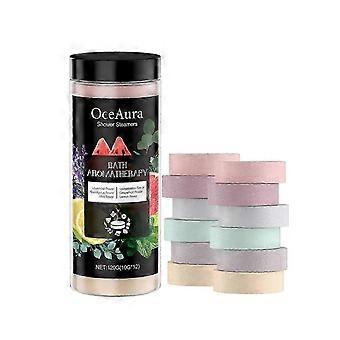 Oceaura aromatherapy care steam shower tablets - gently cleanses skin, moisturizes, provides comfort