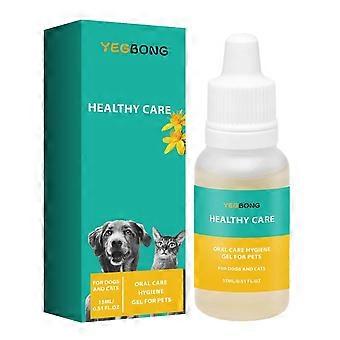 Pet Oral Repair Gel Teeth Cleaning Breath Freshener 1pc