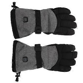 Electric Heating Gloves Outdoor Riding Thermal Gloves with Three-Speed Adjustment 1Set