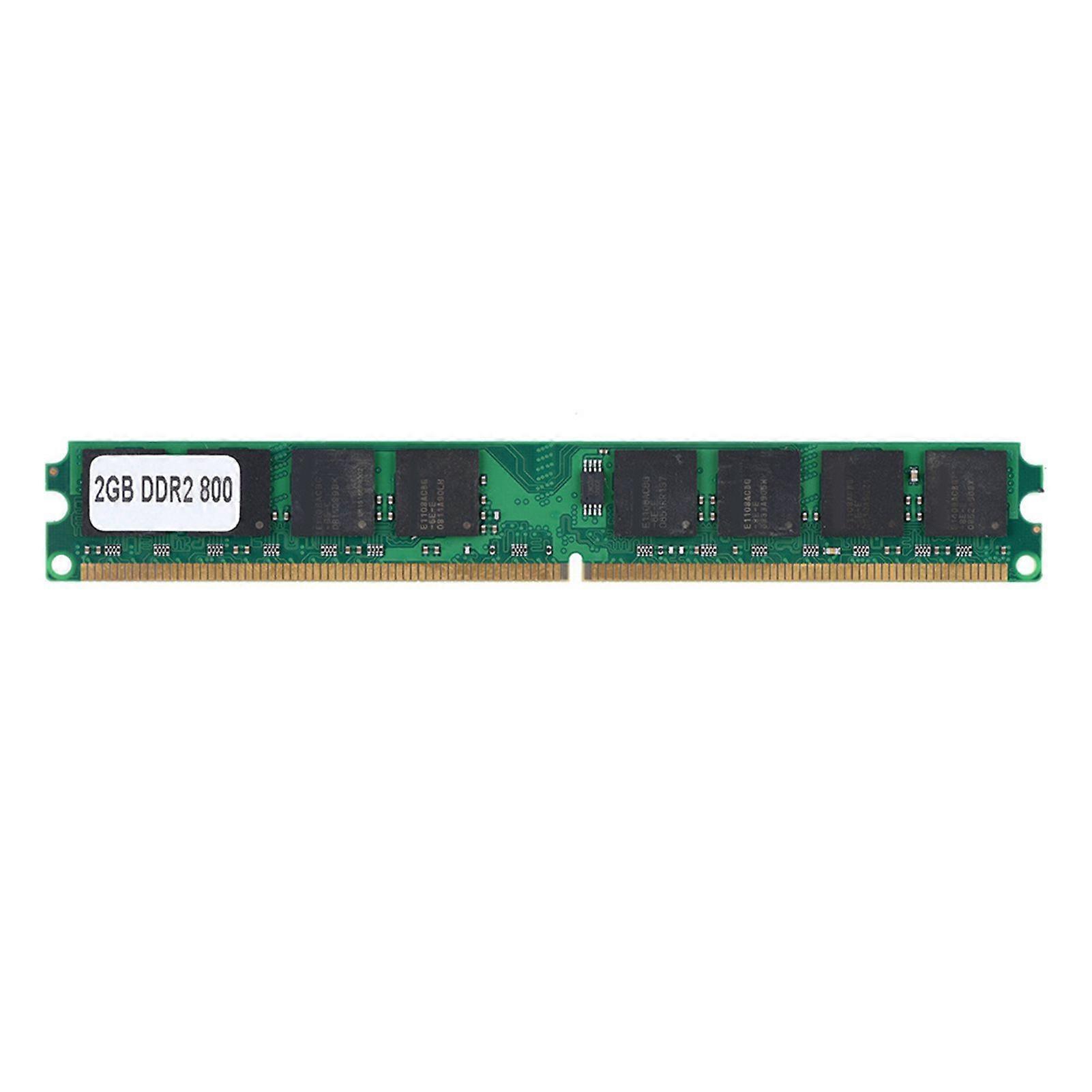 DDR2 2G 800MHz PC2-6400 PC Memory Ram 240Pin Module Board Compatible for Intel/ AMD
