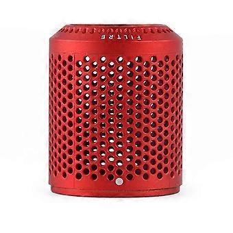Suitable compatible with Hair Dryer HD01 HD03 HD08 Dustproof Outer Filter Cover Vacuum Cleaner Accessories Red