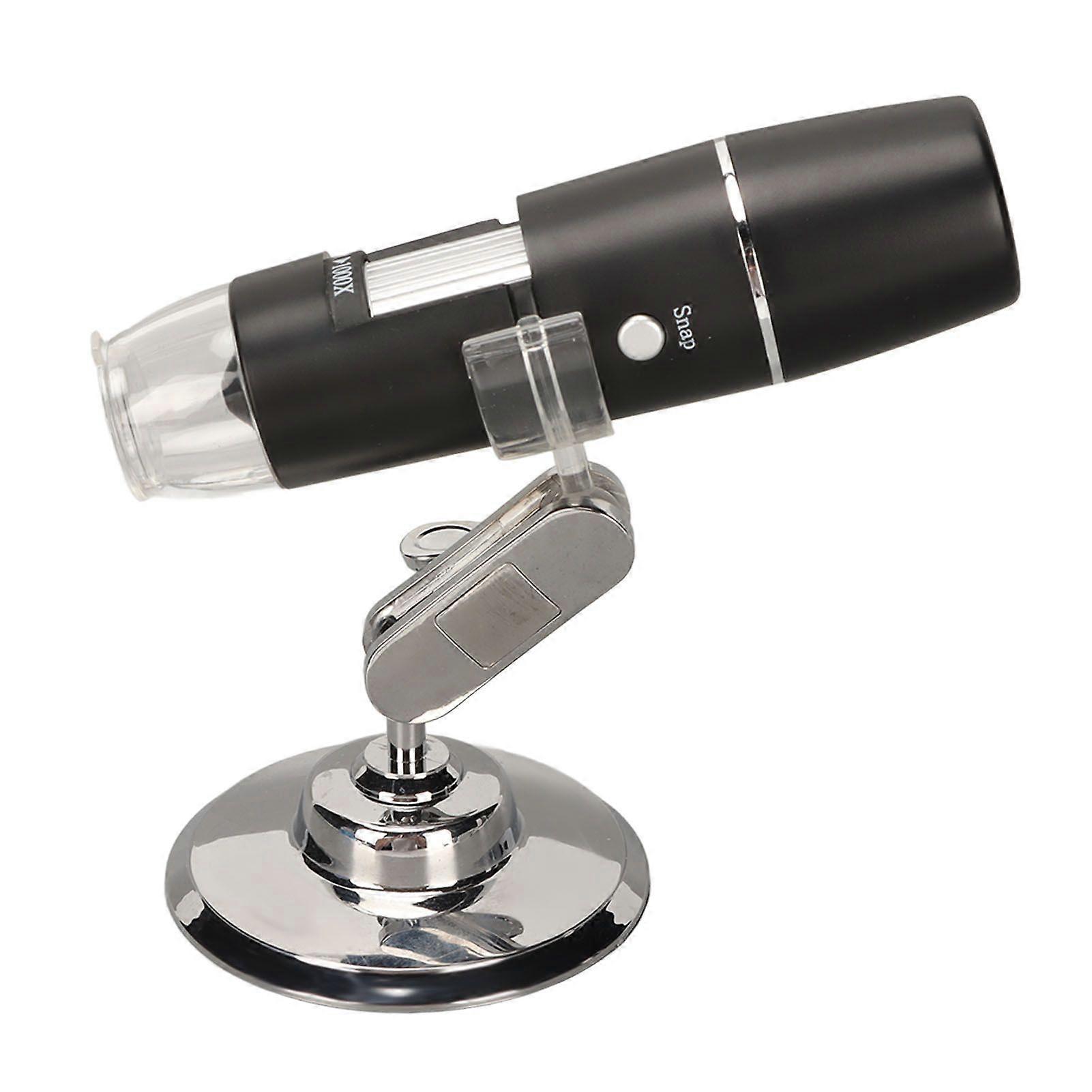 Wireless Digital Microscope 1000X HD Portable WiFi USB Microscope Camera for Printing Learning Observation