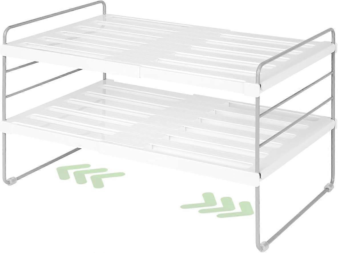 Adjustable cabinet organizer expandable spice rack. Extendable kitchen