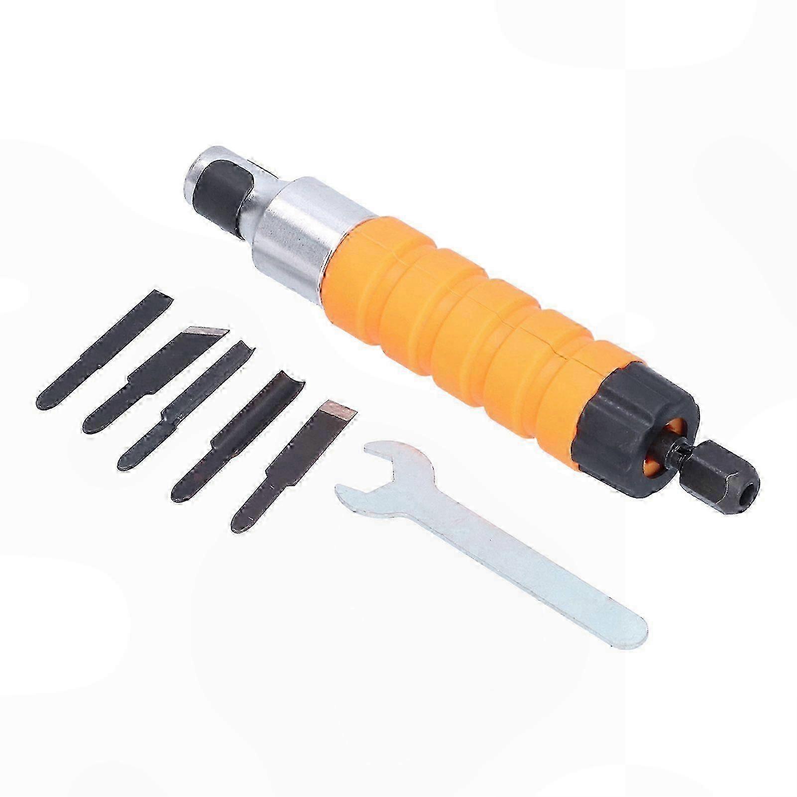 Versatile Wood Carving Solution, Electric Carving Chisel Kit Compatible with Hanging Grinders
