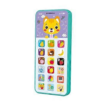 Baby Telefon Spielzeug Musik Sound Telefon Spielzeug Multifunktionsnummern Englisch Kinder Erleuchtung Spielzeug für Kinder Jungen & Mädchen 3