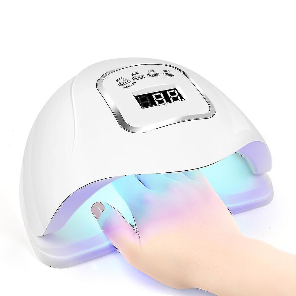 Nail Art Lamp 110w Led Lamp Nail Art Dryer Uv Lamp Professional Manicure Lamp With 4 Timer Lcd Display