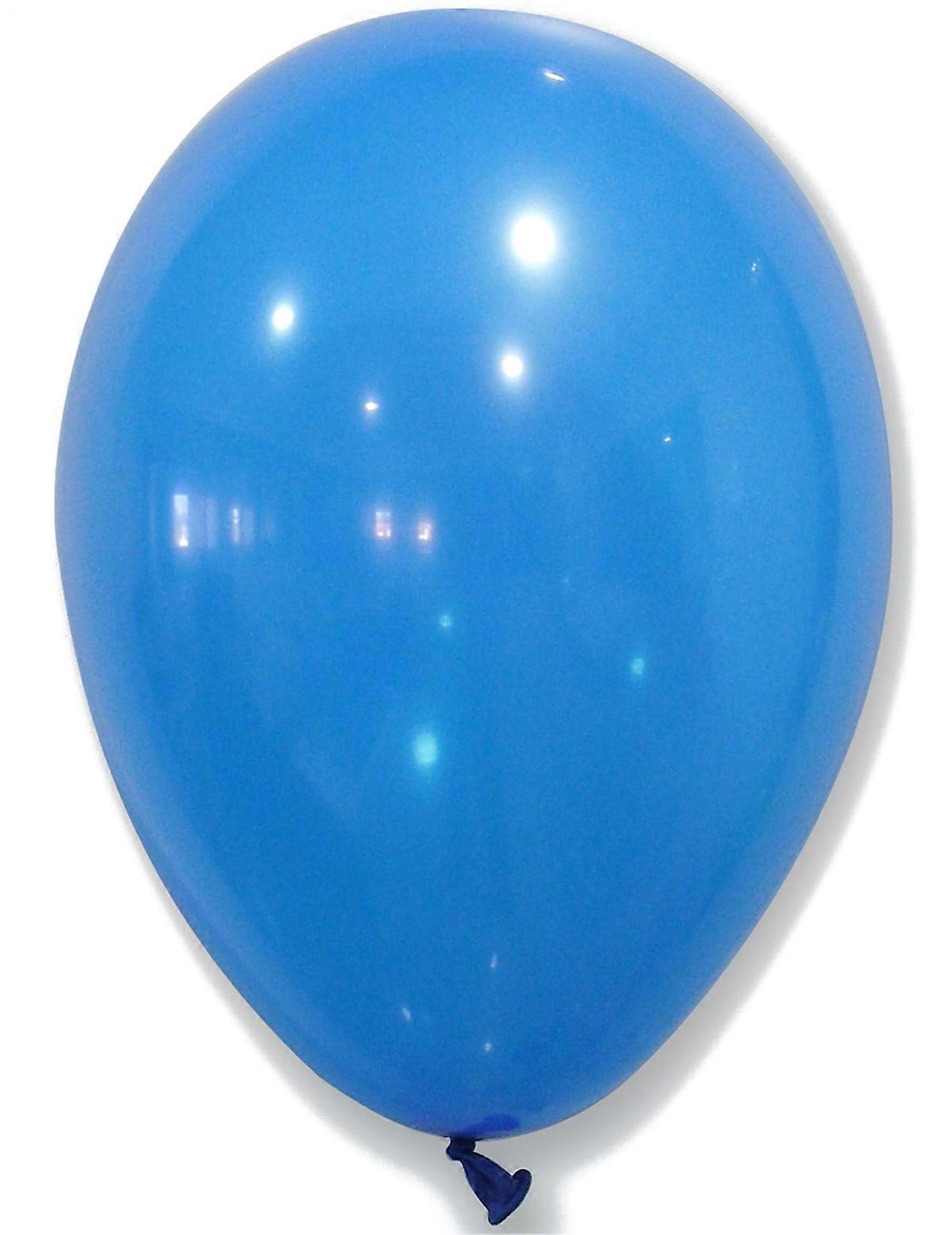 50 blue balloons 30 cm