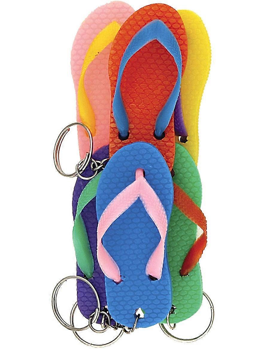 6 Portes clés tongs