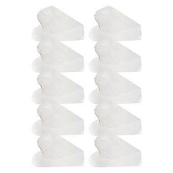 Rain Shoe Protector Thickened Shoe Covers for One Time Use 10Pcs Transparent Pe