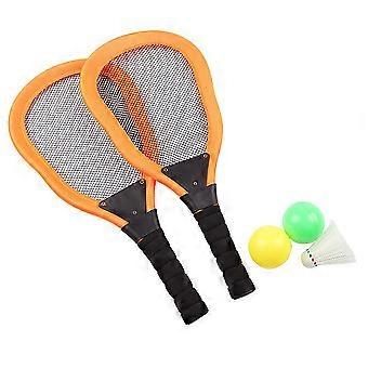 Racket Orange Outdoor Tennis Racket for Kids Playing 15Pcs