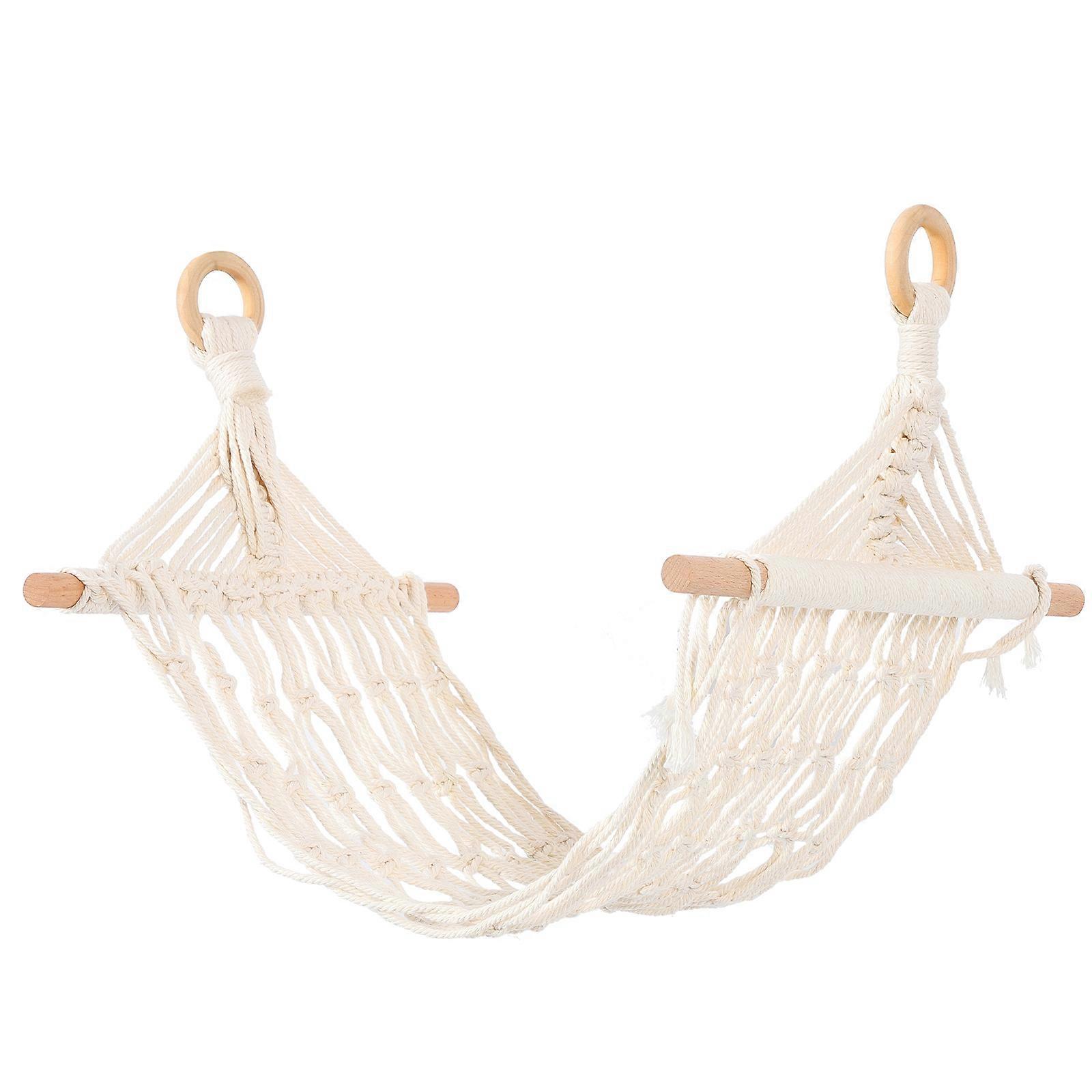 Cotton Hanging Fruit Hammock for Fruit Storage Use Basket