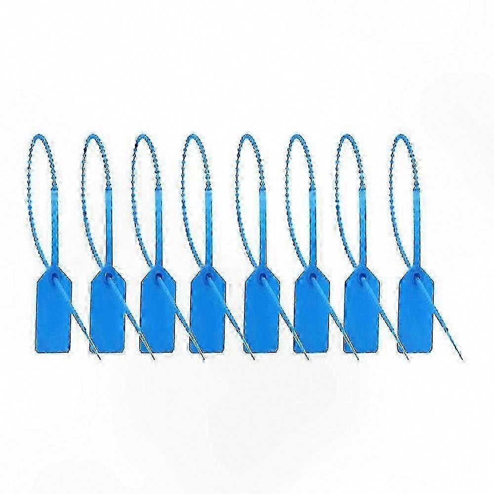Numbered Plastic Security Seals, Tamper-Evident, 100 Pack