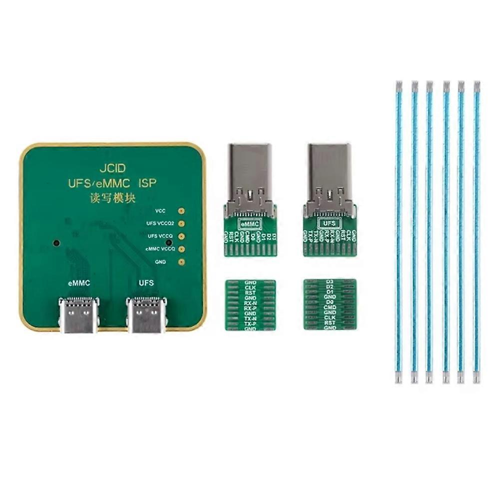 JCID JC U70 Gen2 UFS Programmer, UFS EMMC ISP Read/Write NAND Flash Memory Programmer Kit