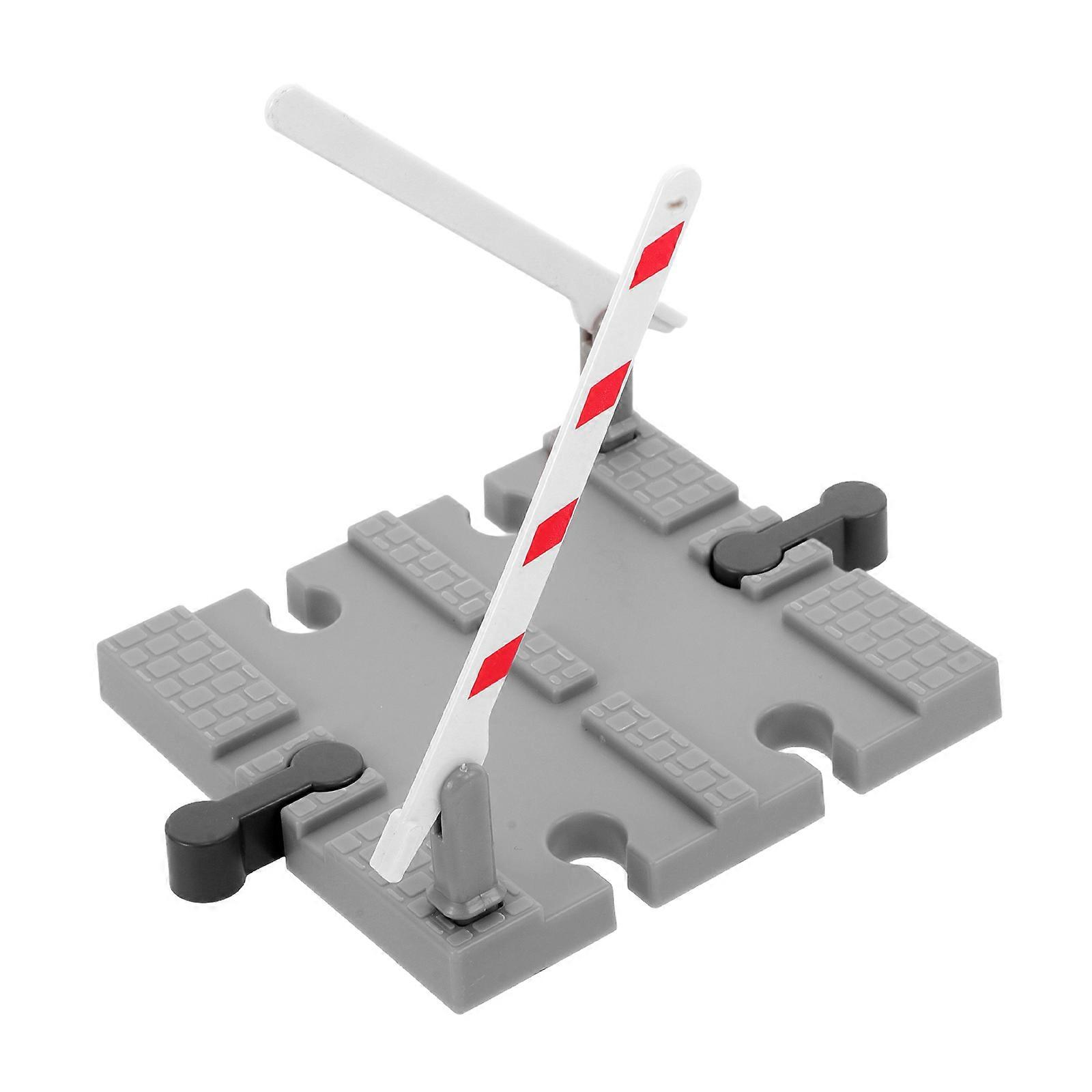 Fire Train Track Accessories for Railway Road Block Model
