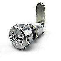 Code Lock Coded Cabinet Drawer Lock Digital Mechanical 3 Digit Combination Code Zinc Alloy compatible with Cabinet Cupboard Drawer Mailbox