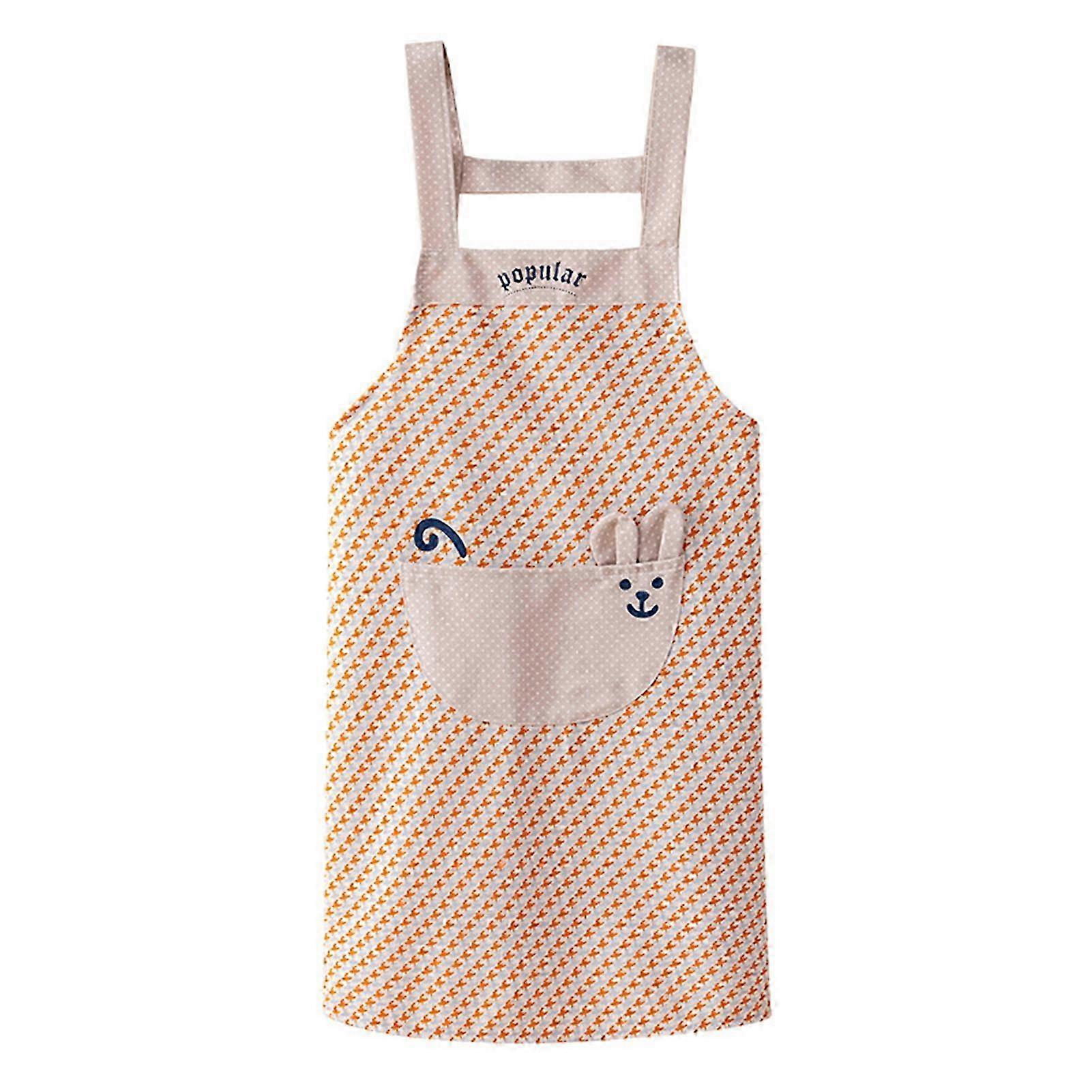 Soft Breathable Adjustable Bib Apron