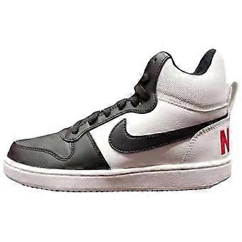 Nike Court Borough Slip Resistant Cushioning Abrasion Resistant Lightweight High top Skateboard Shoes Women's 844906-100