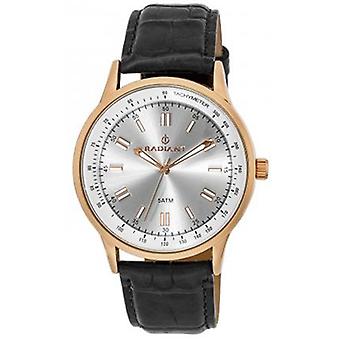 Strahlende neue Exzellenz Quarz Analog Man Uhr mit RA323603 Kuhfell Armband