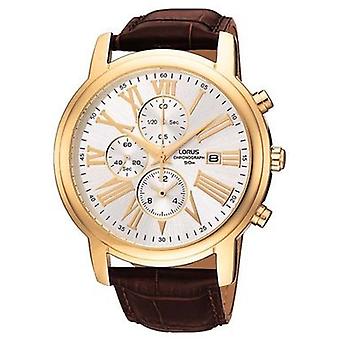 Lorus Watches Quartz Analog Men's Watch with RF842BX Cowskin Bracelet