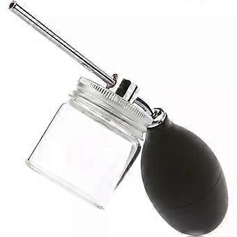 Portable Powder Sprayer Glass Bottle for Hair Styling Use