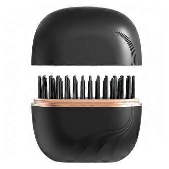 Portable Wireless Mini Hair Straightener Brush, USB Rechargeable, Fast Heating, Anti-Scald, Perfect for Daily Styling & Travel.C1