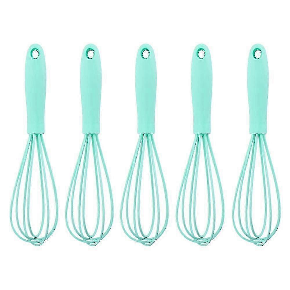 5-Piece Mini Silicone Whisk Set compatible with High-Percompatible withmance Cooking