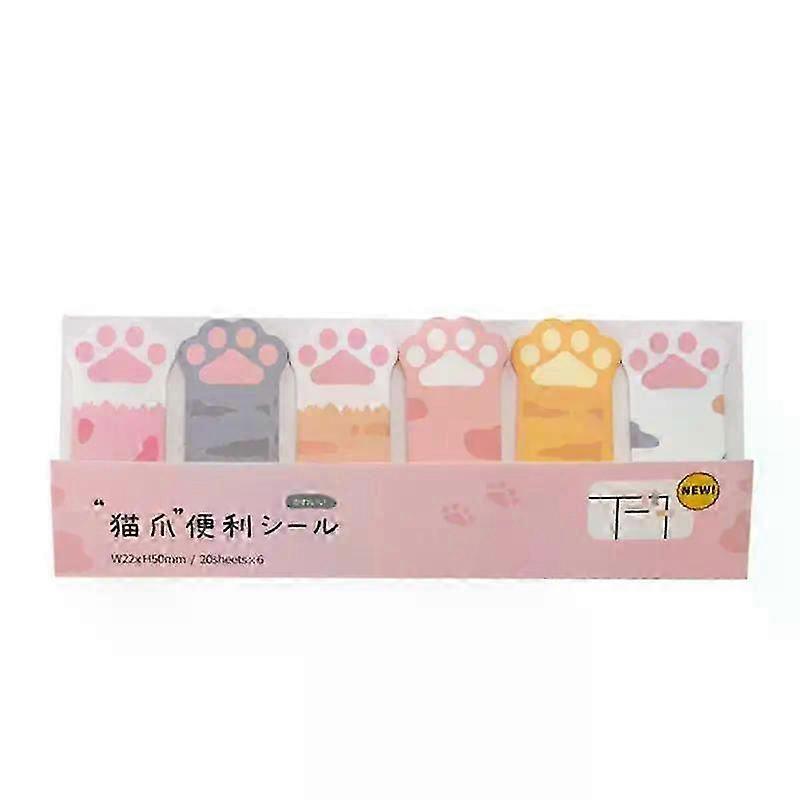 Kawaii Cat Claw Sticky Notes Memo Pad