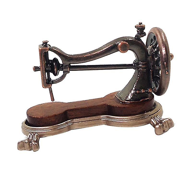 1/12 Miniature Flowers Simulation Mini Hand Sewing Machine Accessories