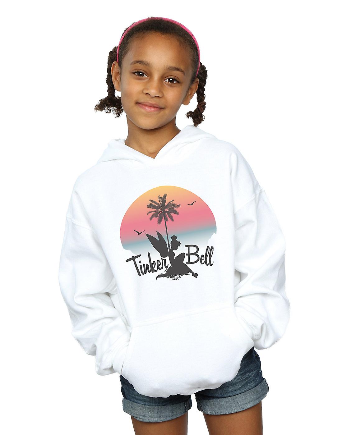 Disney jenter Tinker Bell solnedgang Hettegenser