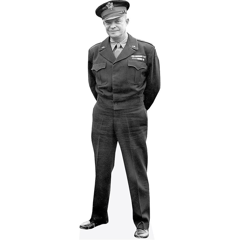 Dwight D Eisenhower (Uniform) Cardboard Cutout (lifesize OR mini size). Standee. Stand Up.
