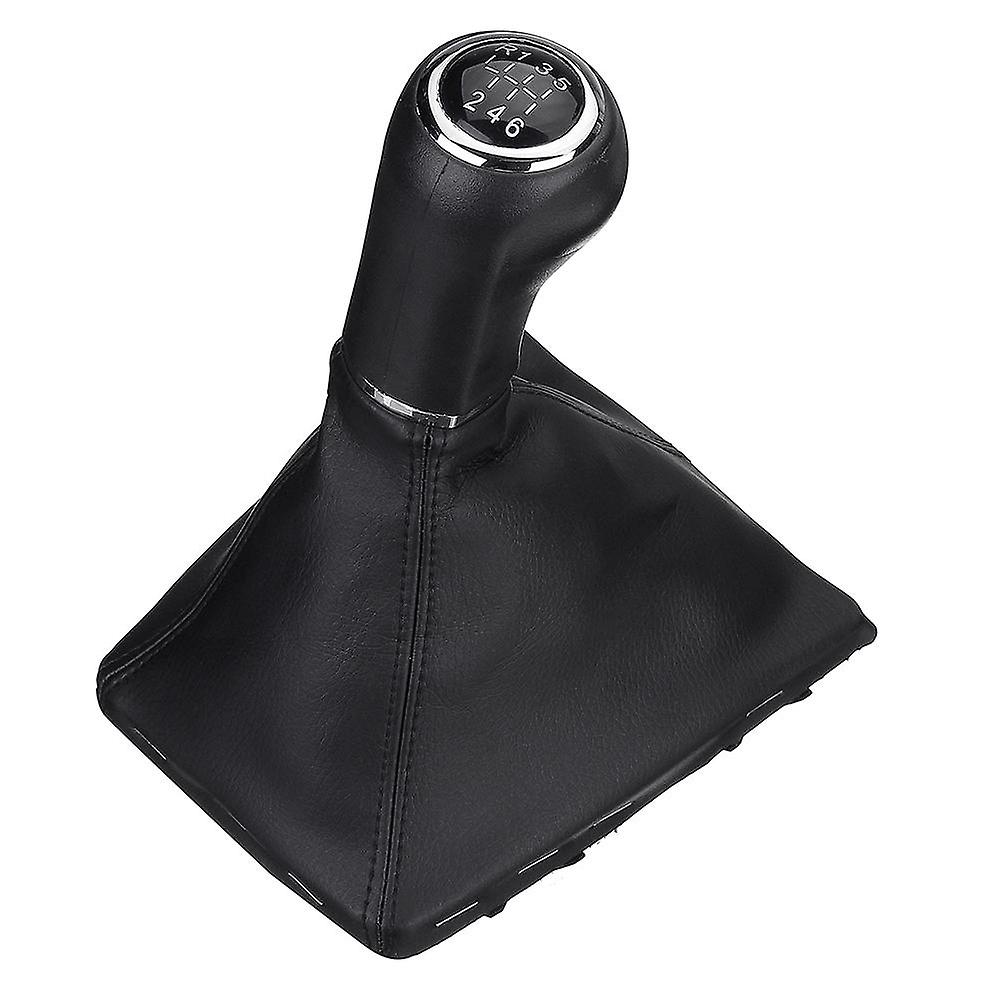 6 Speed Gear Knob Shift Stick Gaiter for Vauxhall Opel Astra Corsa D Zafira B 05-10
