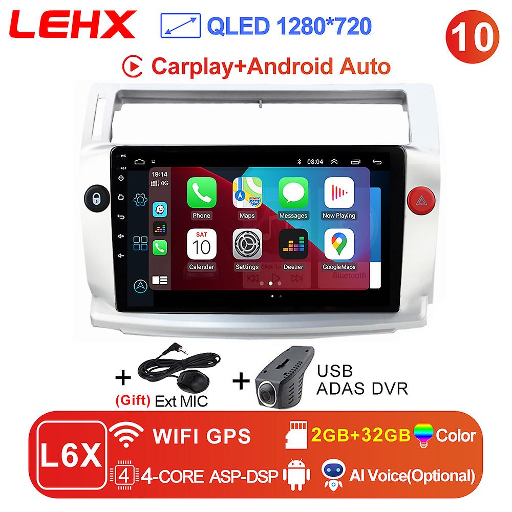 Pro Car Radio Multimedia Video Player 2 Din Android 11 For Citroen C4 C-triomphe C-quatre 2004 - 2009 Auoraido Carplay Gps