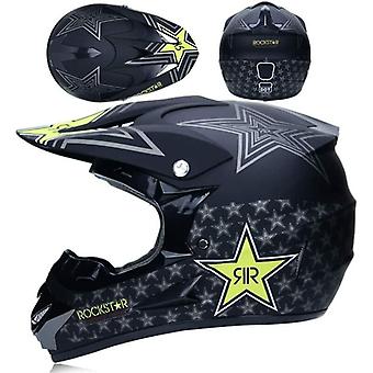 Dirt Bike Rockstar Mtb Helmet UIGJIOG Full Face MTB Helmet With