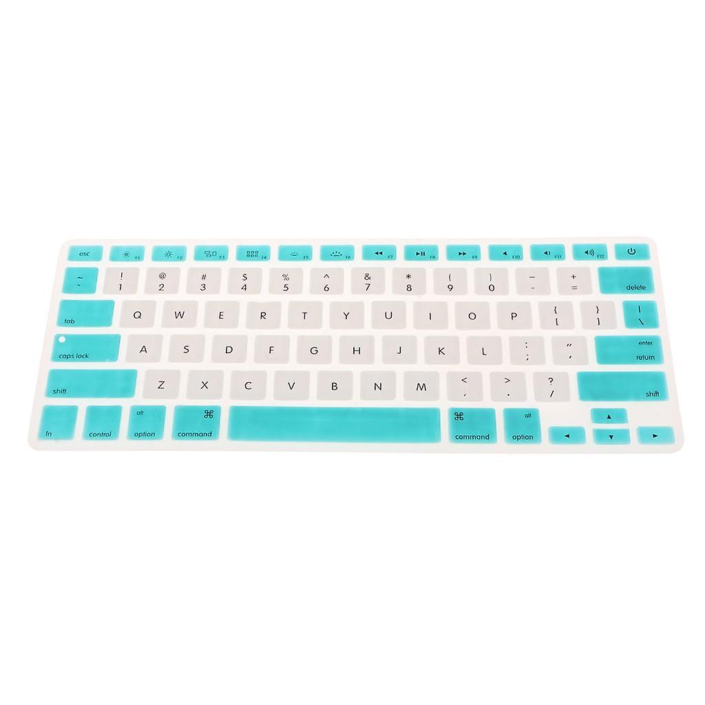 Waterproof Keyboard SKin Protector for Apple Air Pro Retina 13 15 17'' Blue