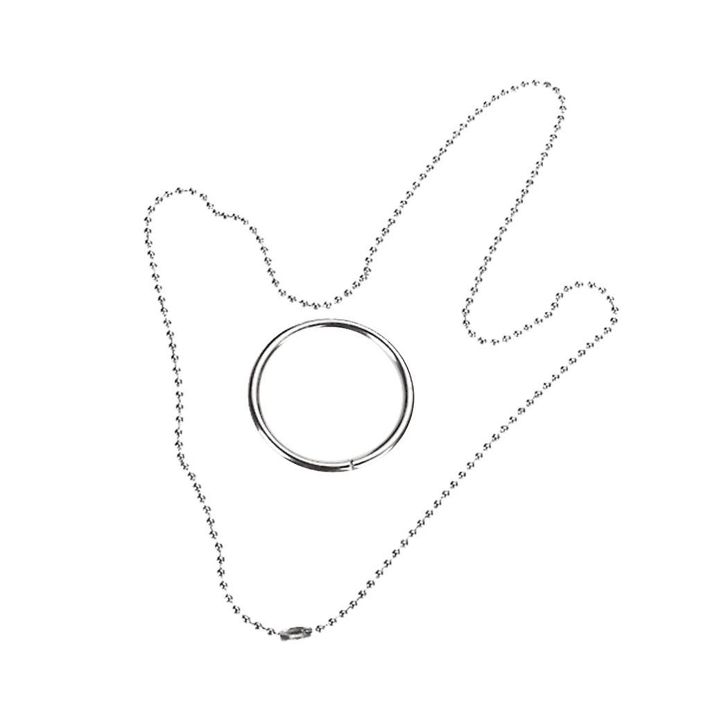 Magic Ring Chain Metal Magic Trick Props Knot