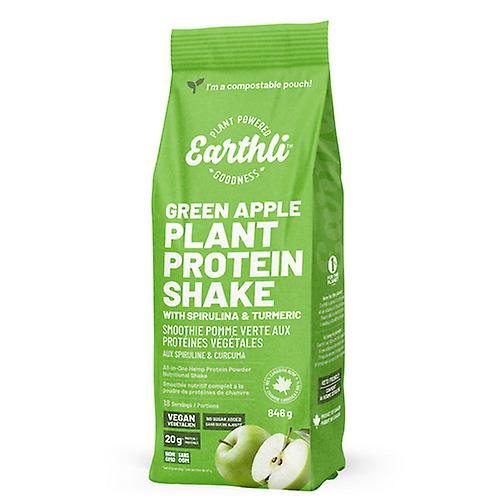 Earthli Green Apple Plant Protein Shake, 846 Grams