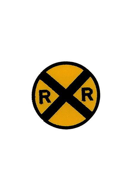 Patch Ecusson Brode Thermocollant Sign Train Railroad Railway Railway