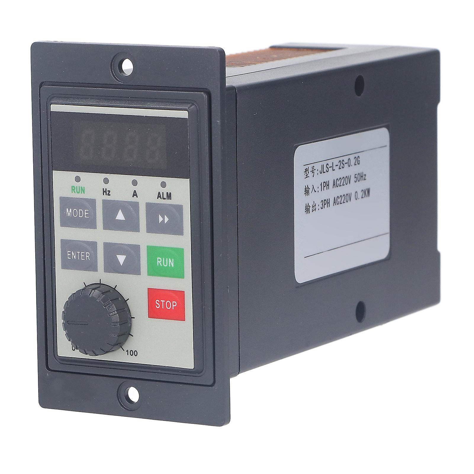 Variable Frequency Drive Mini VFD Inverter Converter Transformer 0.2KW 1 Phase Input 3 Phase Output 220V