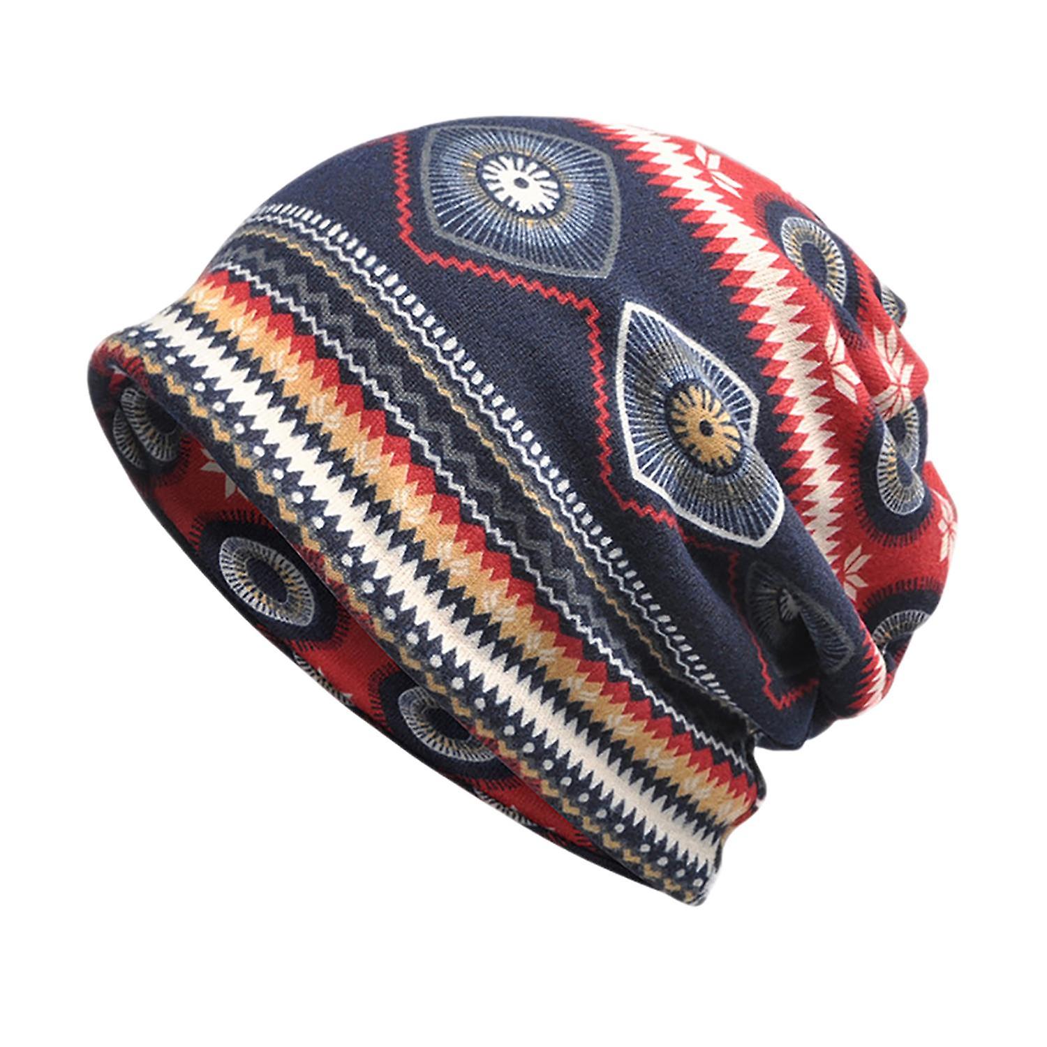 Merryso Hat Stylish Skin-Friendly Polyester Neck Gaiter Loop Scarf Hat for Indoor