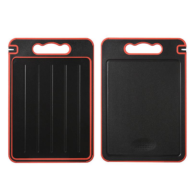 Thawing Board Cutting With Knife Sharpener