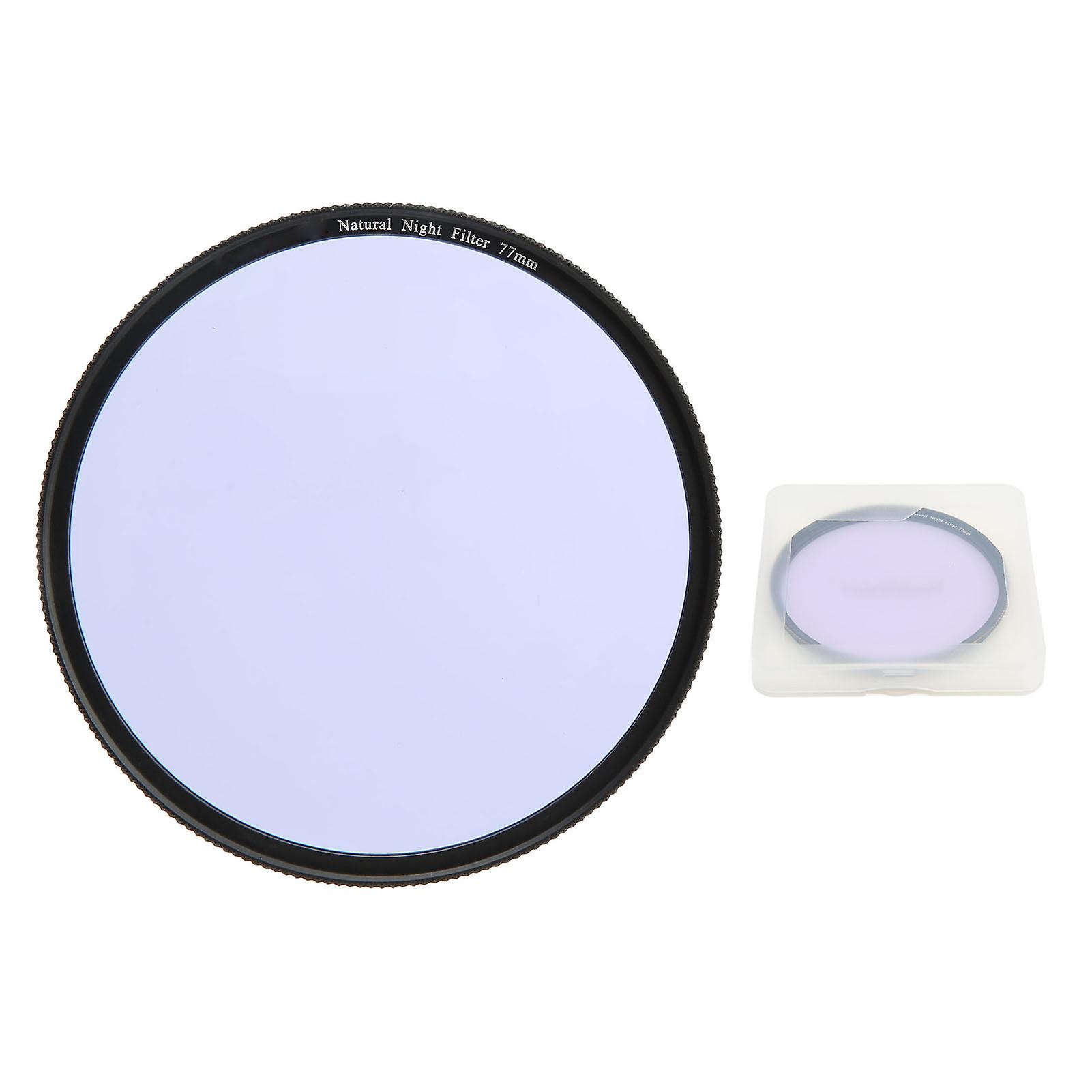 Lightdow Clear Natural Night Filter Light Pollution Reduction Camera Lens Filter for Night Sky Star